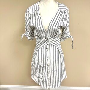 Joes Jeans striped Button-Down Dress sm